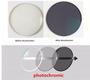 0 -0.50 -0.75 -175 -5.5 -6 Metal frame Photochromic Sunglasses Chameleon Lens Myopia Glasses Women Short-sighted Eyeglasses