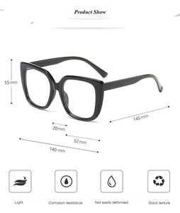 mimiyou Leopard Acetate Square Glasses Frame Women Retro Optical Eyewear Men Eyeglasses Frame Clear UV400 Brand Designer oculos