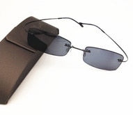 Load image into Gallery viewer, Cat eye women Titanium Alloy Rimless myopia glasses Nearsighted Glasses prescription glasses pink -0.50 -0.75 -1.25 to -6.00