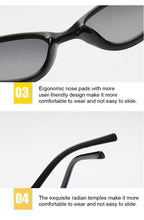 Load image into Gallery viewer, Women Cat Eye Sunglasses Small Size Brand Designer Fashion Retro Ladies Sun Glasses Female Black Purple Red Glasses UV400