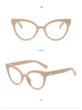 Carica l&#39;immagine nel visualizzatore di Gallery, Cat Eye Spectacle Frame Women Eyeglasses Computer Prescription Optical For Female Vintage Eyewear Clear Lens Glasses Frame RS464