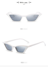 Load image into Gallery viewer, New  Cat Eye Sunglasses Women Small Vintage Brand Designer Sun Glasses Retro Yellow ladies Sunglass  Eyewear Female Shades