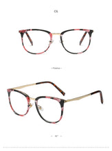 Load image into Gallery viewer, Spectacle Frame Women Eyeglasses Computer Prescription Myopia Optical For Female Eyewear Clear Lens Acetate Glasses Frame RS463