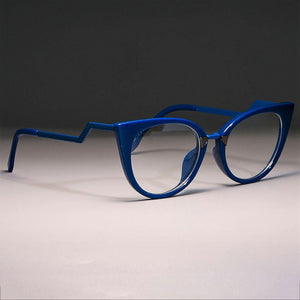 Anti-blue Light Optical Sexy Red Cat Eye Glasses Frames Women Glasses Fashion EyeGlasses