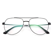 Carica l&#39;immagine nel visualizzatore di Gallery, Gmei Optical Designer Pilot Retro Full Rim Titanium Alloy Men Glasses Frame For Myopia Reading Prescription Eyeglasses M18024