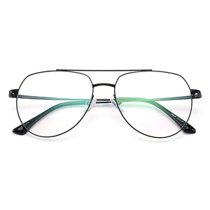 Gmei Optical Designer Pilot Retro Full Rim Titanium Alloy Men Glasses Frame For Myopia Reading Prescription Eyeglasses M18024