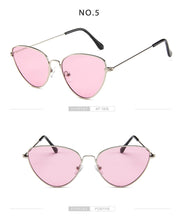 Carica l&#39;immagine nel visualizzatore di Gallery, Cat Eye glasses Frame Women Fashion Clear glasses Lens Myopia Optical Glasses Frame oculos feminino occhiali da vista donna