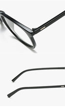 Carica l&#39;immagine nel visualizzatore di Gallery, Retro Glasses Transparent Square Optical EyeGlasses Frames Women Brand Designer Clear Fashion Fake Glasses Large Frames Eyewear