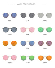 Carica l'immagine nel visualizzatore di Gallery, New Classic Round Sunglasses Women/Men Small Vintage Retro Sun Glasses Female Ladies Driving Metal Eyewear Oculos De Sol