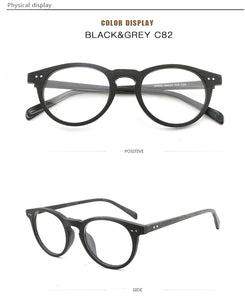 Vintage Clear Glasses Cat Eye Wooden Glasses Frame Men Women Transparent Lens Glasses Wood Optical Eyewear frames