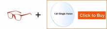 Carica l&#39;immagine nel visualizzatore di Gallery, Simple Design Ultra-Light  Semi-Transparent Optical Frame Stylish Spectacles For Women&#39;s Prescription Eyeglasses