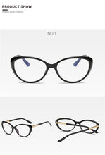 Load image into Gallery viewer, Retro Cat Eye Women Eyeglasses Classic Optical Prescription Computer Eye Glasses Frame Men Spectacle Transparent Eyewaer