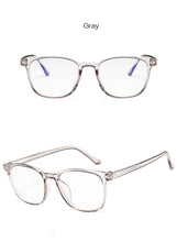 Load image into Gallery viewer, Square Eye Glasses Frames for Men Women Ladies Flat Mirror Clear Frame For Myopia Eyeglasses Retro PC Frame Fake Glasses
