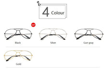 Load image into Gallery viewer, Hot Classic Clear Glasses Gold Frame Vintage Sunglass Women Men Optical Aviation Eyeglasses Transparent Clear Oculos De Grau