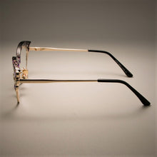 Load image into Gallery viewer, GORGEOUS Ladies Cat Eye Shiny Rhinestones Glasses Frames For Women Eyewear Optical EyeGlasses