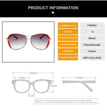 Load image into Gallery viewer, Fashion Women Sunglasses Brand Designer Women Vintage Sun Glasses UV400 Lady Sunglass Shades Eyewear Oculos de sol