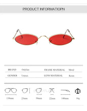 Load image into Gallery viewer, Oulylan Small Frame Black Shades Round Sunglasses Women Oval Brand Designer Vintage Fashion Pink Sun Glasses Oculos De Sol