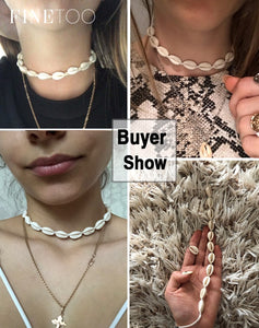Bohemian Cowrie Conch Shell Pendant Necklace for Women Fashion Ocean Sea Beach Necklaces Boho Shell Jewelry
