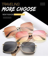 Load image into Gallery viewer, Oversized Shades Women Sunglasses Black Fashion Square Big Frame Sunglasses Female Vintage Retro Glasses Unisex Oculos Feminino