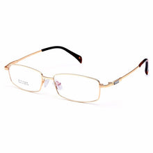 Carica l&#39;immagine nel visualizzatore di Gallery, Gmei Optical S8210 montatura in lega di metallo con bordo completo di gas per occhiali da vista da uomo 