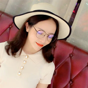 Cat Eye Myopia Glasses With Degree Women Metal Frame PC Lens Nearsighted Glasses Female 0 -0.5 -1.0 -1.5 -2.0 -2.5 -3.0 To -6.0