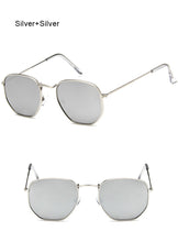 Load image into Gallery viewer, Polygonal Sunglasses Women Glasses Lady Luxury Retro Metal Sun Glasses Female Vintage Mirror Oculos De Sol Feminino UV400