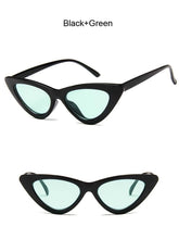 Load image into Gallery viewer, New Retro Fashion Sunglasses Women Brand Designer Vintage Cat Eye Black White Sun Glasses Female Lady UV400 Oculos