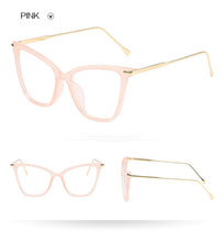 Load image into Gallery viewer, Oulylan Transparent Glasses Cat Eye Glasses Frames for Women Men Clear Optical Eyeglasses Computer Eyewear