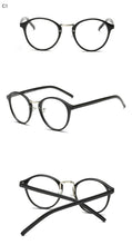 Load image into Gallery viewer, Cute Style Vintage Glasses Women Glasses Frame Round Eyeglasses Frame Optical Frame Glasses Oculos Femininos Gafas
