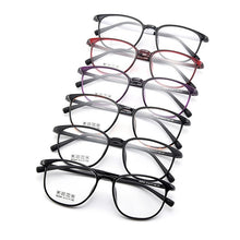 Carica l&#39;immagine nel visualizzatore di Gallery, Gmei Optical Urltra-Light TR90 Occhiali da vista rotondi con montatura completa Occhiali da vista da donna in plastica Miopia Presbiopia Occhiali 6 colori M2004 