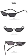 Load image into Gallery viewer, 2022 New Women Cateye Vintage Red Sunglasses Brand Designer Retro Points Sun Glasses superstar Female Lady Eyeglass Cat Eye