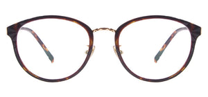 Women Metal Plastic Fashion Eyeglasses Round Vintage Glasses Frame For Prescription Lenses Myopia Reading Progressive