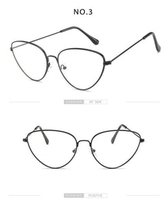 Cat Eye glasses Frame Women Fashion Clear glasses Lens Myopia Optical Glasses Frame oculos feminino occhiali da vista donna