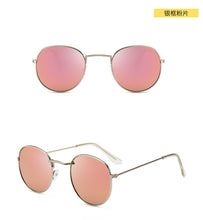 Load image into Gallery viewer, Luxury Sunglasses Women/Men Brand Designer Glasses Lady Oval Sun Glasses Small Metal Frame  Oculos De Sol Gafas