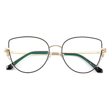 Load image into Gallery viewer, Gmei Optical Stylish Urltra-Light Titanium Alloy Women Square Full Rim Glasses Frames For Myopia Prescription Eyeglasses M18016