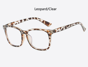 Sexy Purple Spectacle Frame Square Glasses Frame Clear Lens Myopia Nerd Black Sunglasses Fake Designer Eyeglasses Frames Women