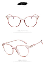 Load image into Gallery viewer, Women Glasses Frame Men Anti Blue Light Eyeglasses Frame Vintage Round Clear Lens Glasses Optical Spectacle Frame