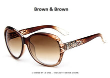 Load image into Gallery viewer, Brand Designer Sunglasses Women  Fashion Decorative Large Frame Sun Glasses Europe and  United States Retro Sunglasses