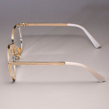 Load image into Gallery viewer, Ladies Cat Eye Glasses Frames For Women Metal frame Optical Fashion Eyewear Computer EyeGlasses