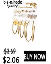 Load image into Gallery viewer, Bohemian Multi layer Pendant Necklaces For Women Fashion Golden Geometric Charm Chains Necklace Jewelry