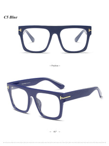 Acetate Square Glasses Frame Men Retro Metal Optical Eyewear Women Eyeglasses Frame Clear UV400 Brand Designer oculos