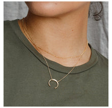 Load image into Gallery viewer, Gold stainless steel 316L Chain Choker Necklace women Pendant Layered necklace sets for women Jewelry