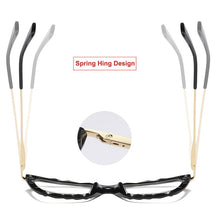 Load image into Gallery viewer, Women Metal Legs Brand Designer Eyeglasses Optical Acetate Rim Spectacles for Women Eyewear Glasses Frame Fashion Styles
