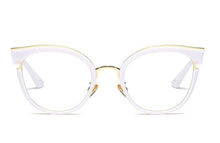 Load image into Gallery viewer, Women Cat Eye Glasses Frames Optical EyeGlasses Fashion Metal Frame Prescription Eyewear Computer Glasses