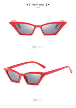 Load image into Gallery viewer, New  Cat Eye Sunglasses Women Small Vintage Brand Designer Sun Glasses Retro Yellow ladies Sunglass  Eyewear Female Shades