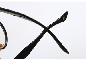 Women Cat Eye Glasses Frames Optical EyeGlasses Fashion Metal Frame Prescription Eyewear Computer Glasses