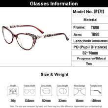 Carica l&#39;immagine nel visualizzatore di Gallery, Gmei Optical Ultralight TR90 Cat Eye Women Optical Glasses Frame Eyeglasses Frames For Women Myopia Hyperopia Spectacles M1711