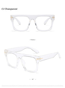 Acetate Square Glasses Frame Men Retro Metal Optical Eyewear Women Eyeglasses Frame Clear UV400 Brand Designer oculos