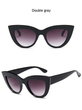 Load image into Gallery viewer, New Retro Fashion Sunglasses Women Brand Designer Vintage Cat Eye Black Sun Glasses Female Lady UV400 Oculos