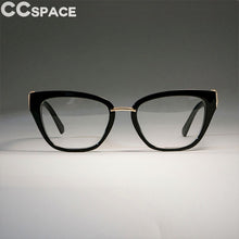 Carica l&#39;immagine nel visualizzatore di Gallery, Rhinestone Cat Eye Glasses Frames Women Diamond Decoration Styles Optical Fashion Computer Glasses